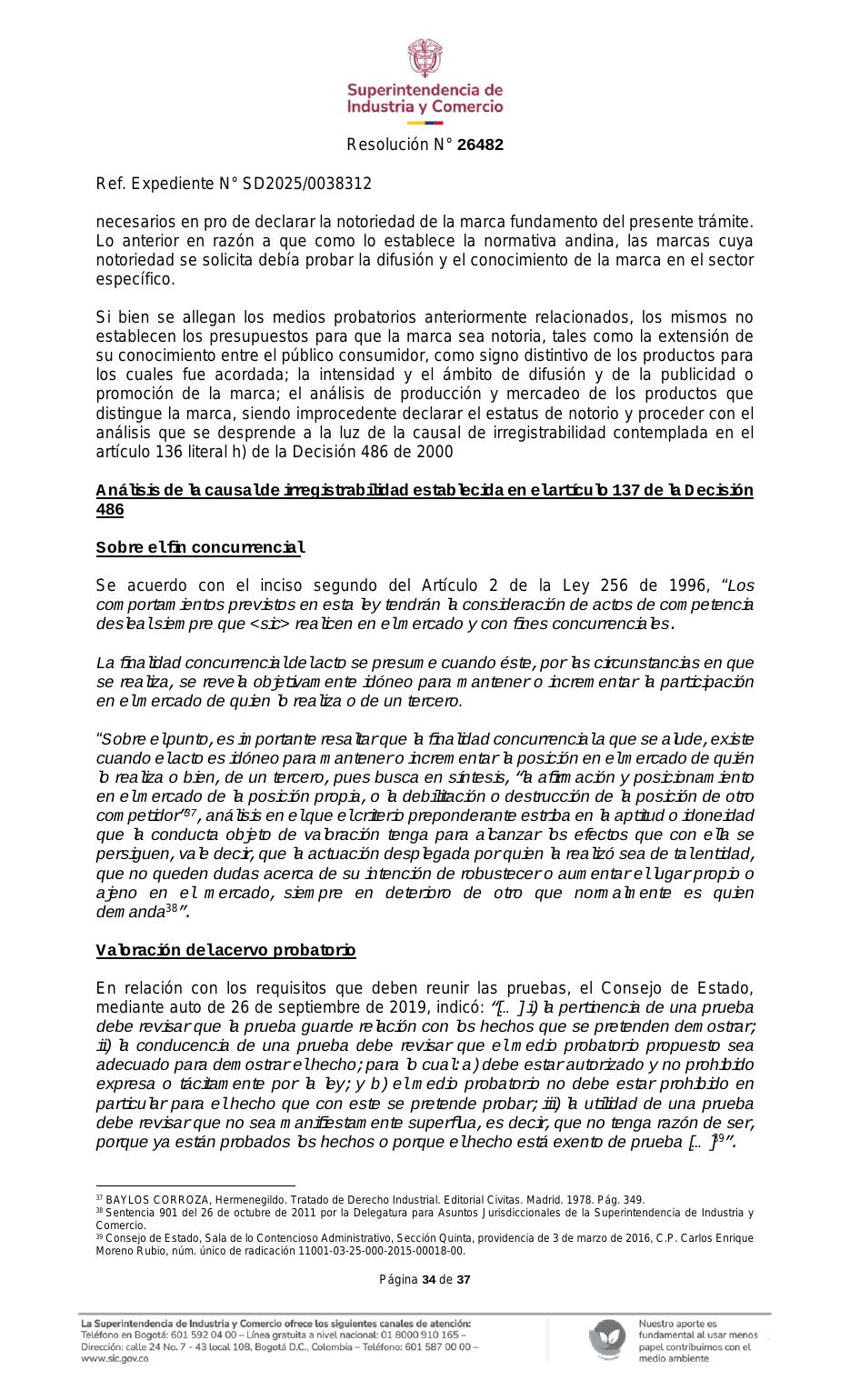 Resolución SIC — página 34 de 37