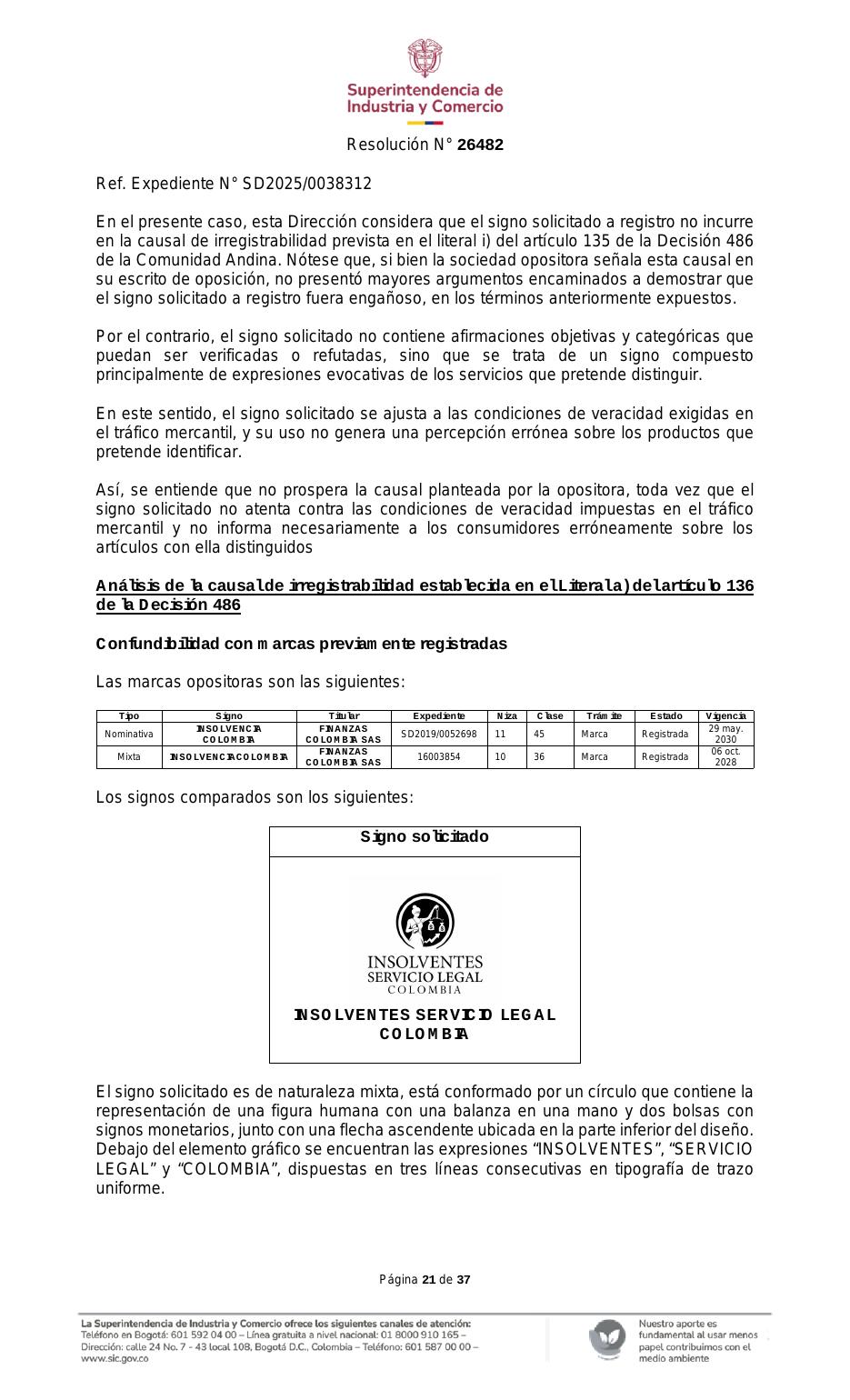 Resolución SIC — página 21 de 37