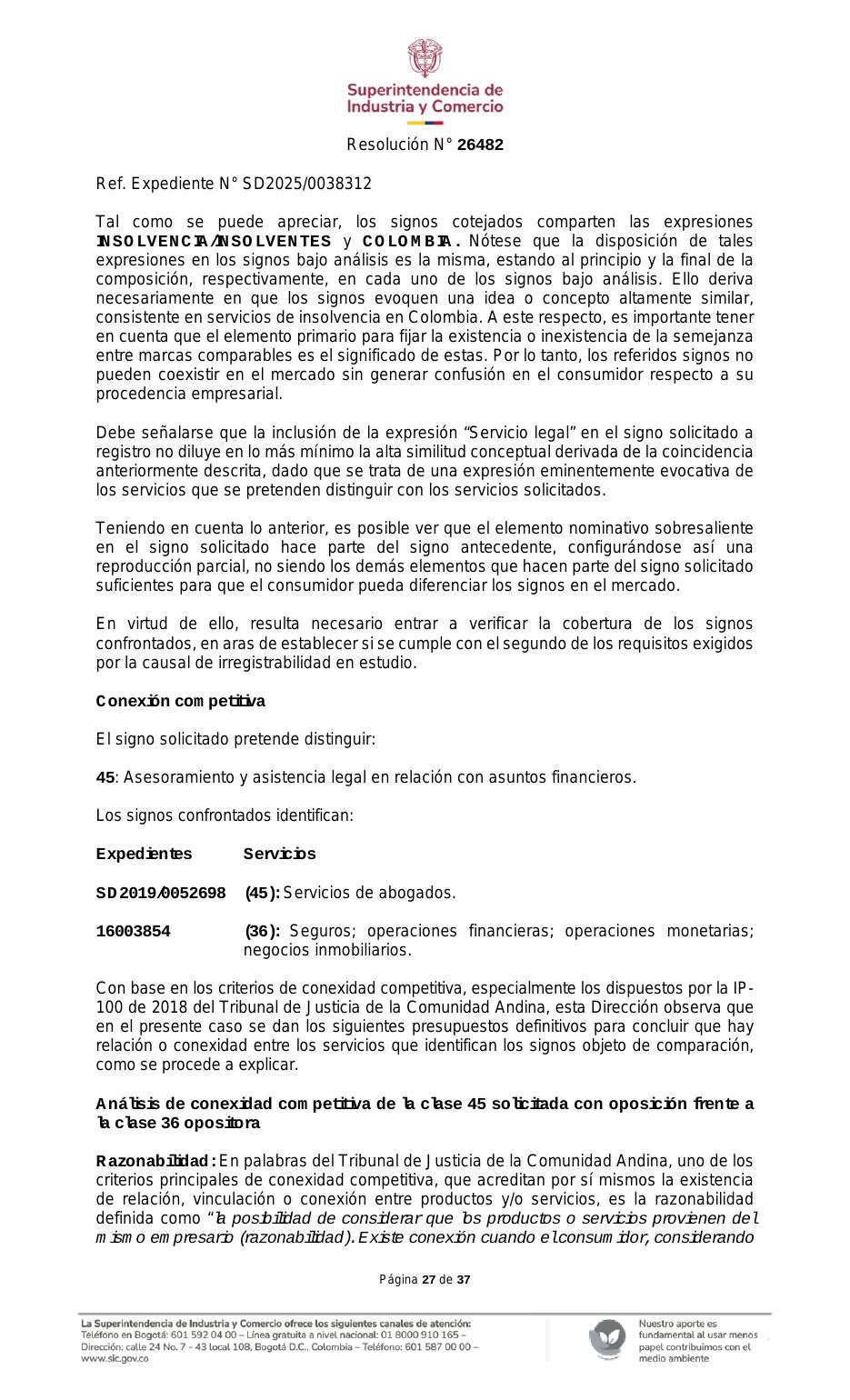 Resolución SIC — página 27 de 37