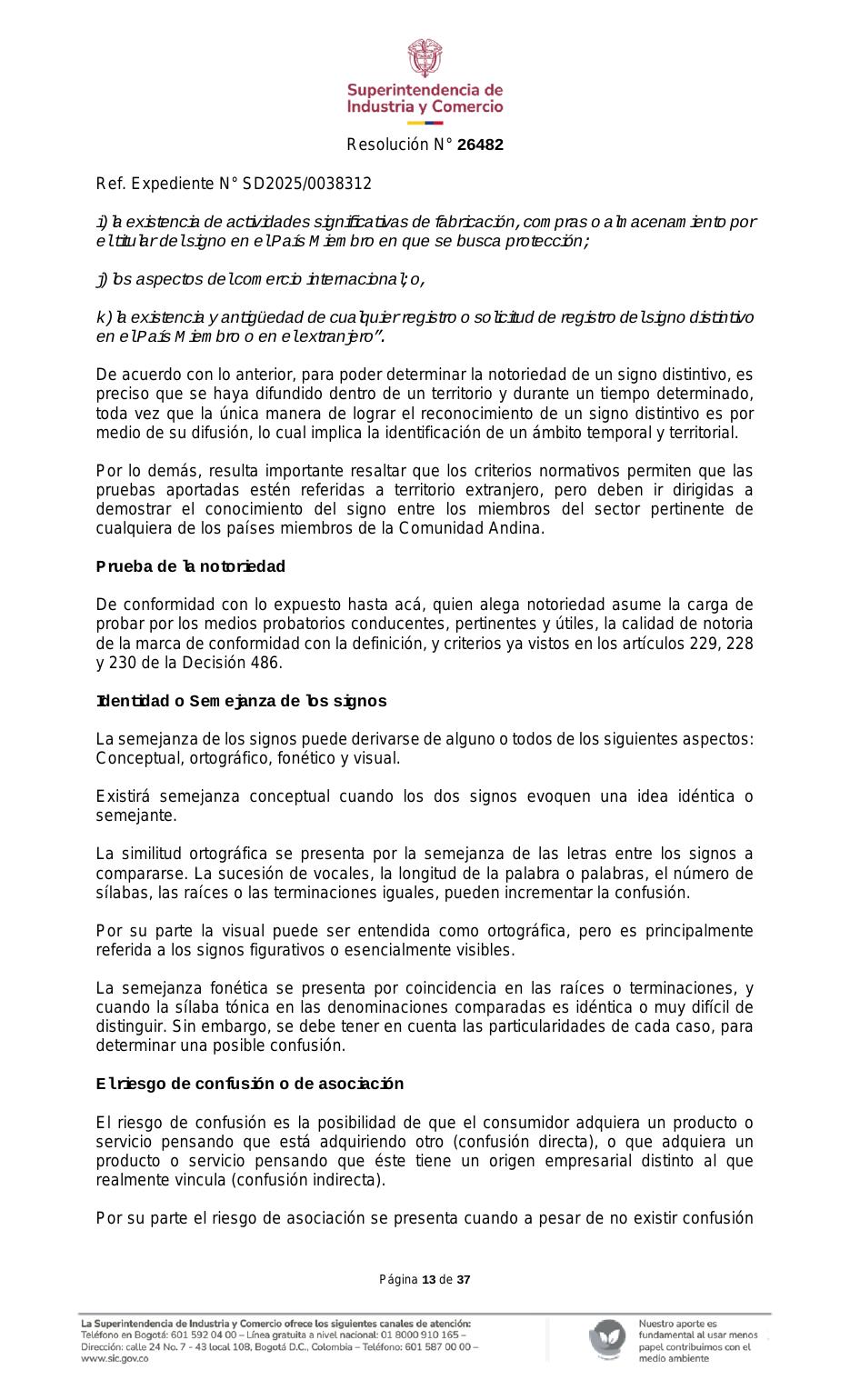 Resolución SIC — página 13 de 37