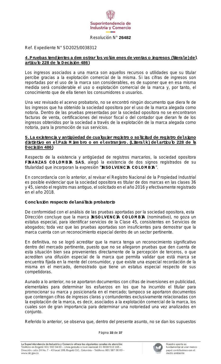 Resolución SIC — página 33 de 37