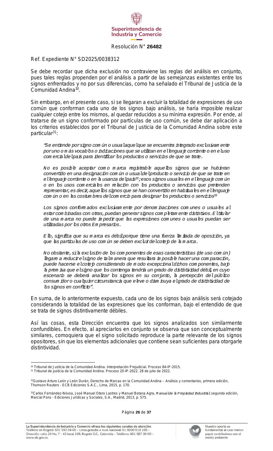 Resolución SIC — página 26 de 37