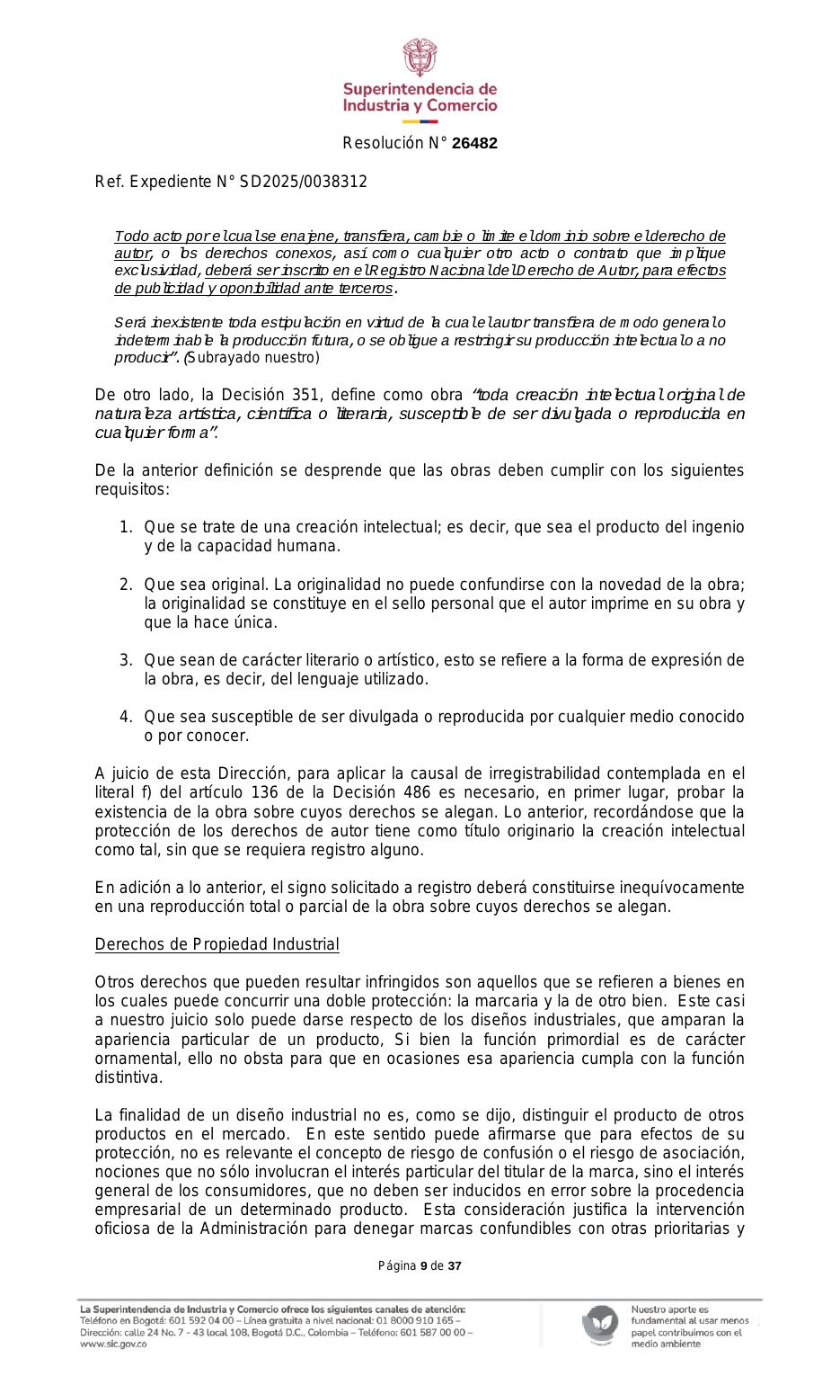 Resolución SIC — página 9 de 37