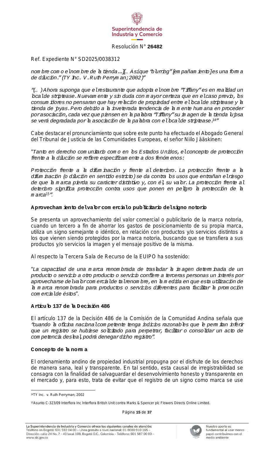Resolución SIC — página 15 de 37